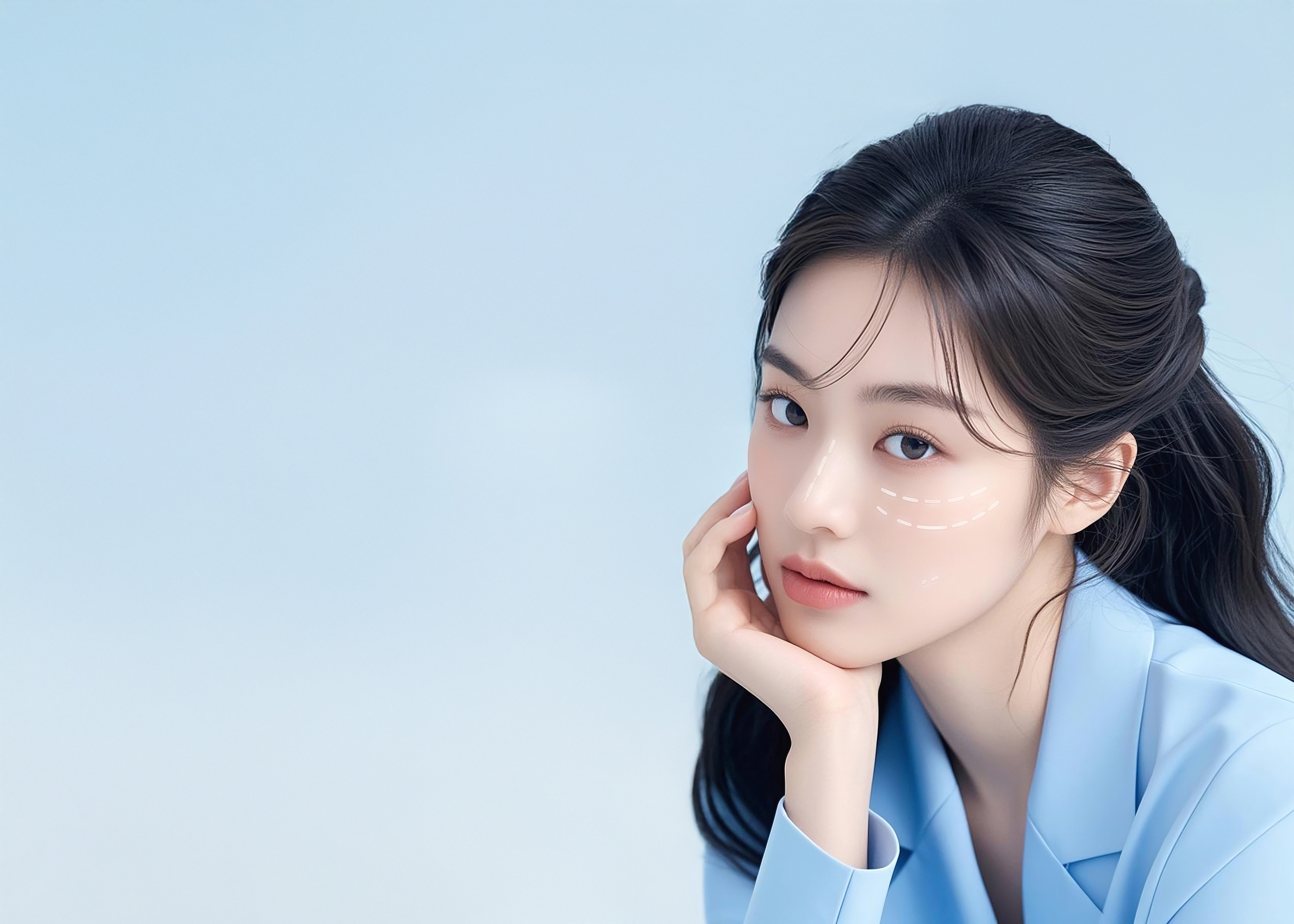 잠실하안검수술 불룩 튀어 나온 눈 밑 깊어진 고랑과 주름